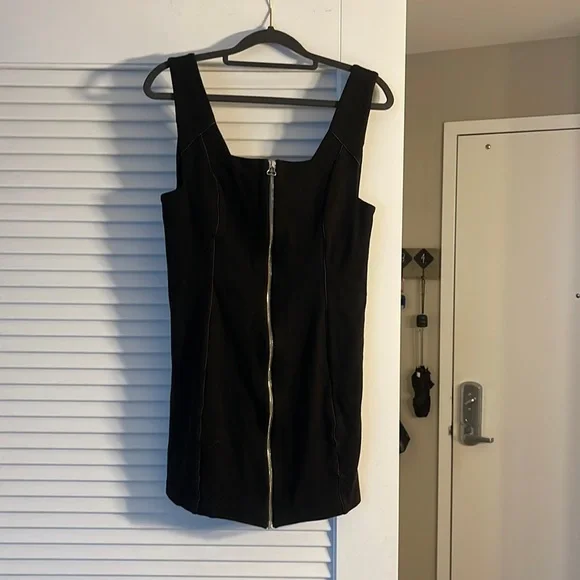 Alexander Wang | Dresses | Alexander Wang Black Zipper Dress | Poshmark